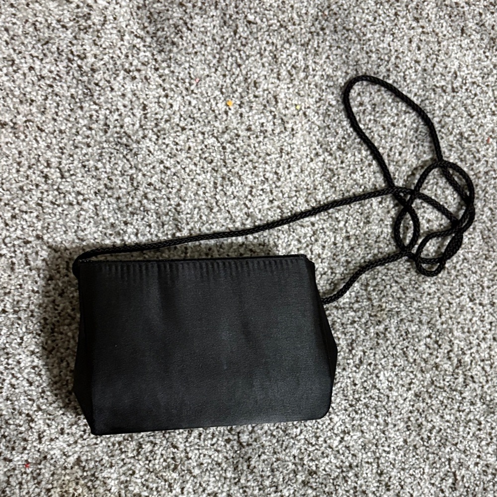 Vintage America Black Beaded Clutch - Picture 6 of 9
